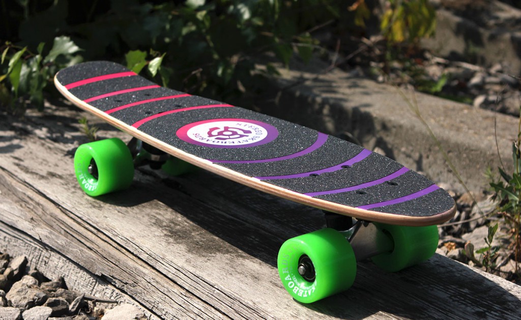 Круизер STEREO WOODEN PURPLE-PINK , 6.0"x23"