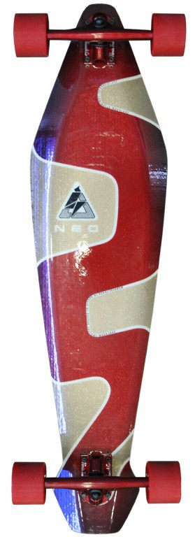Лонгборд PEPPER CUSTOMS NEO IVORY RED, 9.5"x36" ST1