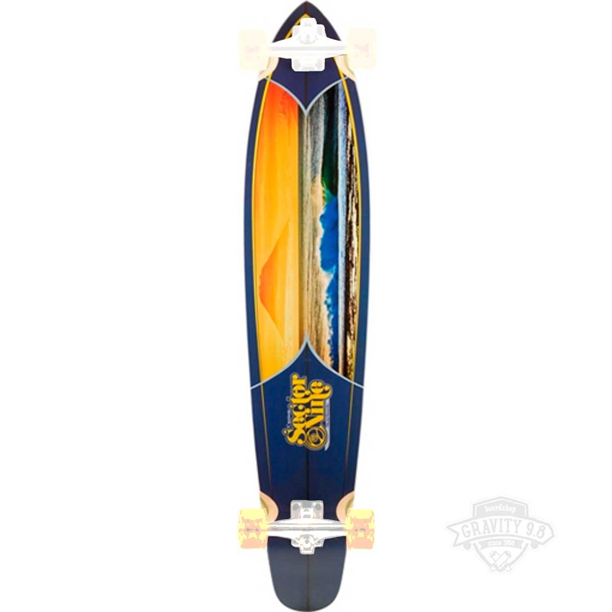Дека для Лонгборда SECTOR-9 SUPER TUBE, 10.5"x45"