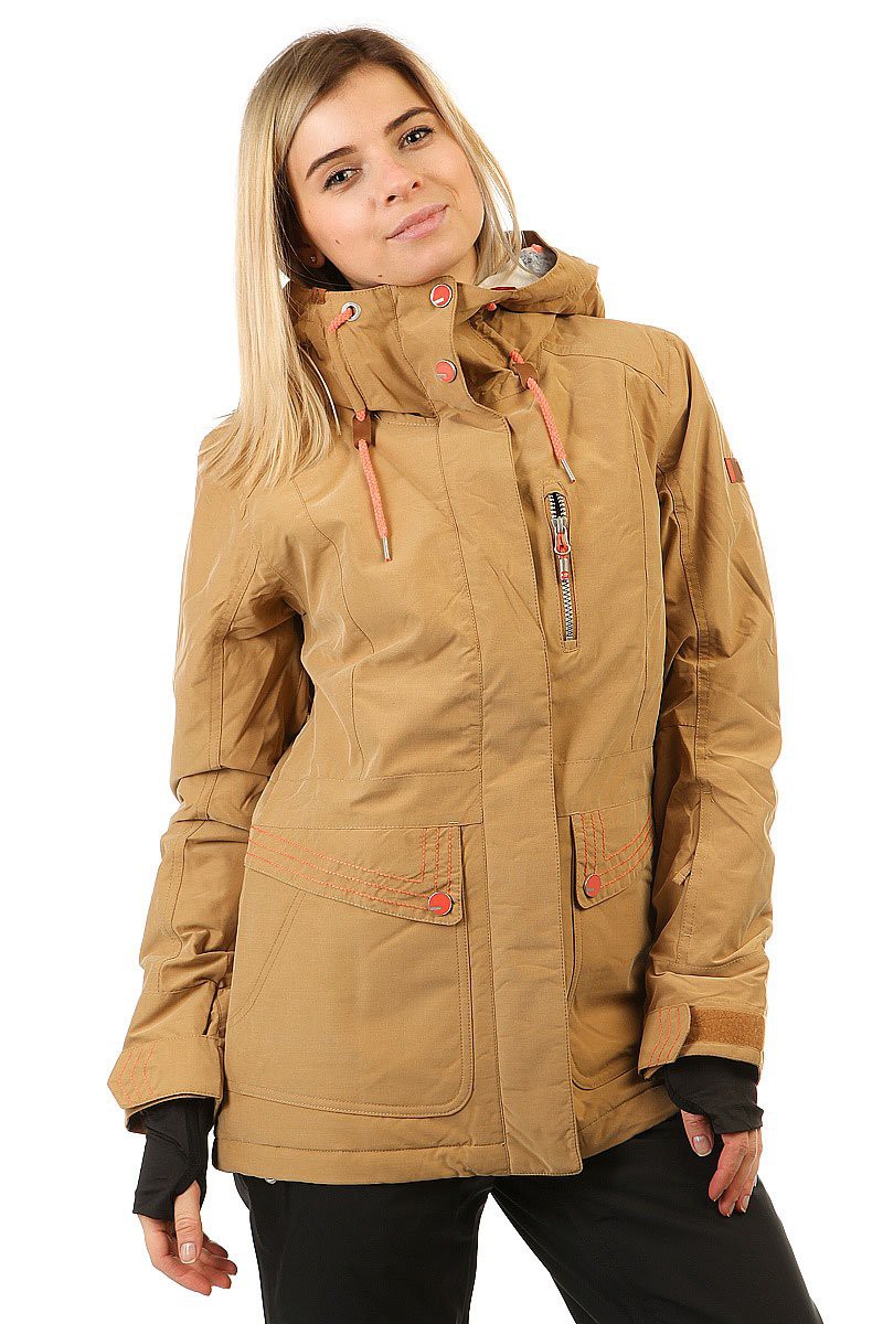 Куртка ROXY TB ANDIE BONE, Brown