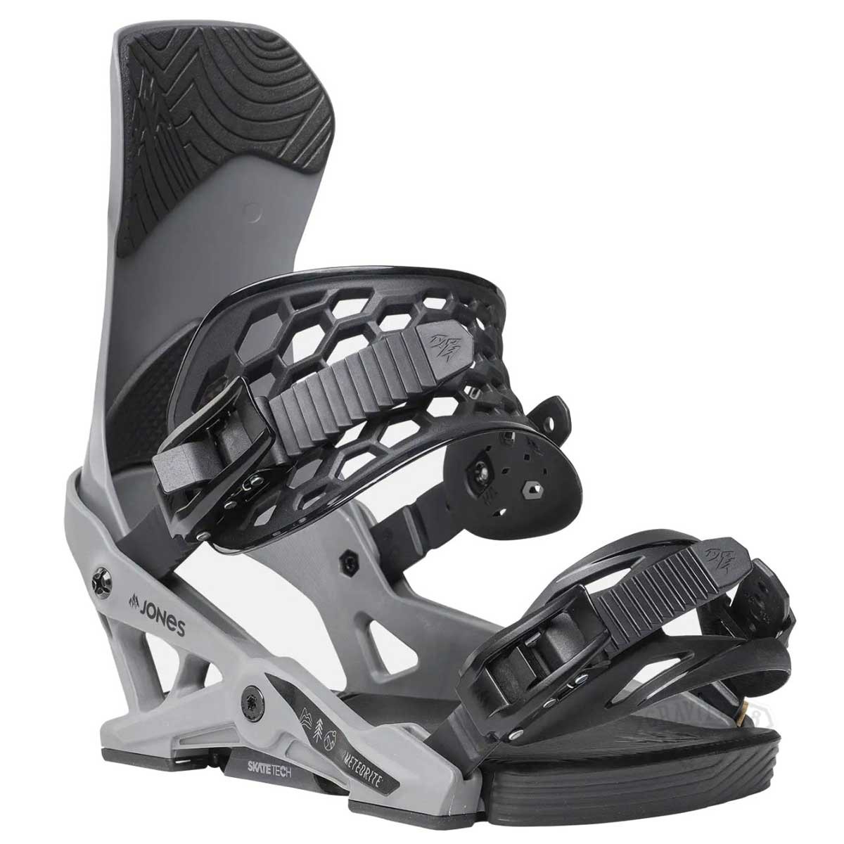 Крепления для сноуборда JONES METEORITE 24-25, Grey