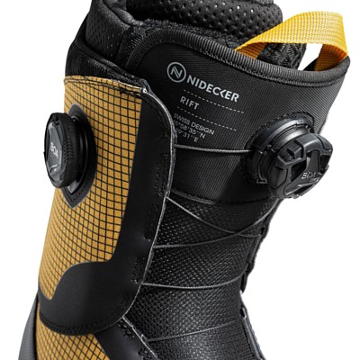 Ботинки для сноуборда NIDECKER RIFT, Yellow / Black