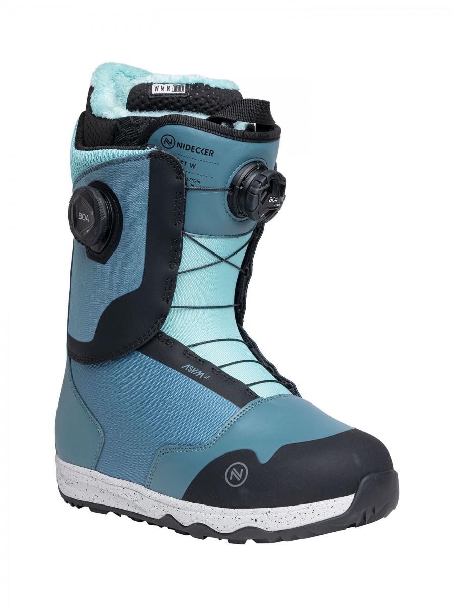 Ботинки для сноуборда NIDECKER RIFT WMN, Aqua Blue