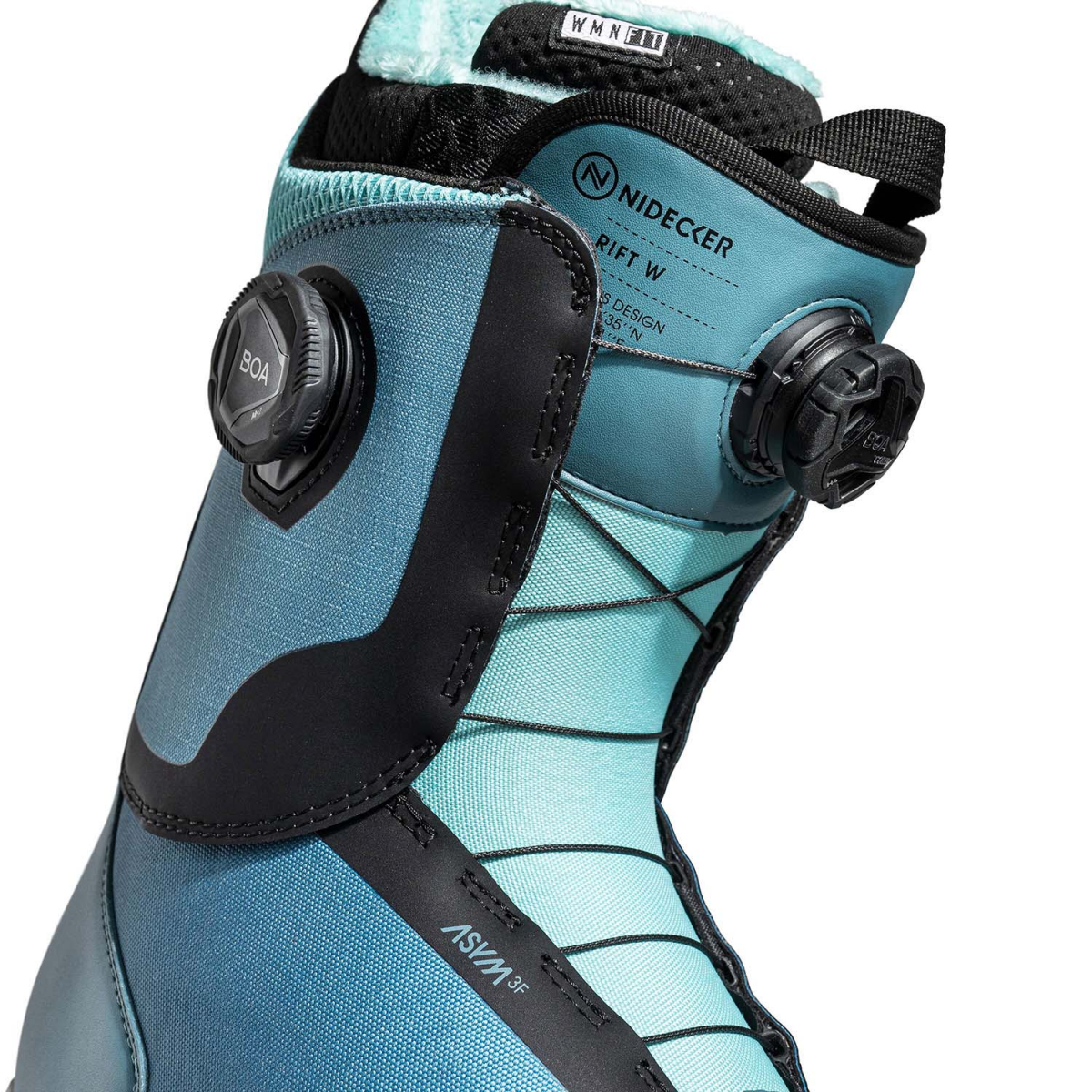Ботинки для сноуборда NIDECKER RIFT WMN, Aqua Blue