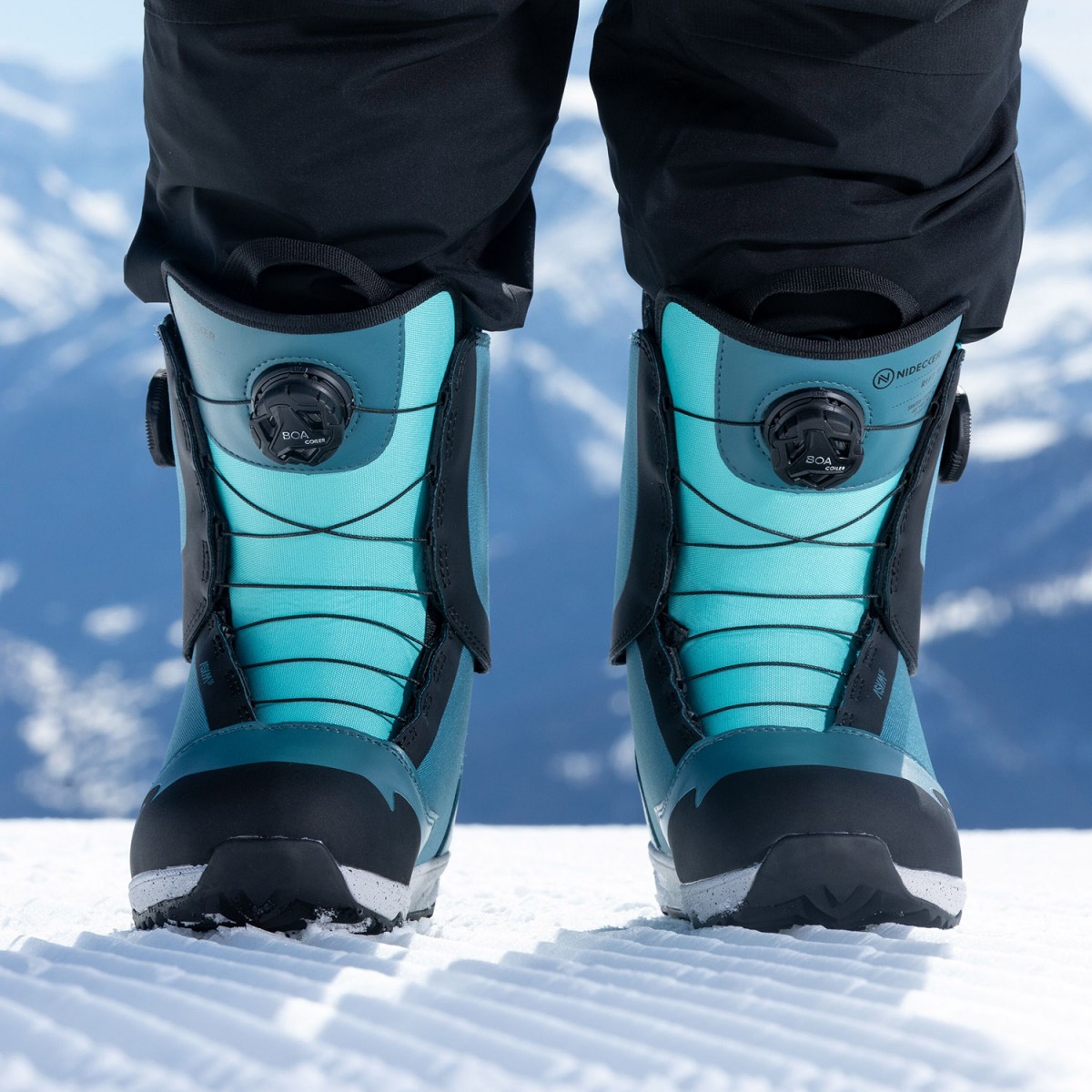 Ботинки для сноуборда NIDECKER RIFT WMN, Aqua Blue