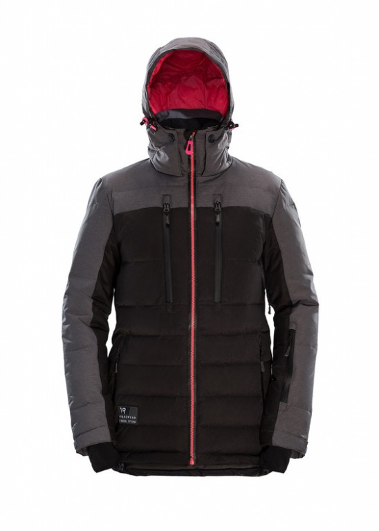 Пуховик VR KURASAO, 1019 Black / Chocolade