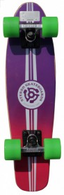 Круизер STEREO WOODEN PURPLE-PINK , 6.0"x23" Круизер STEREO WOODEN PURPLE-PINK , 6.0"x23"